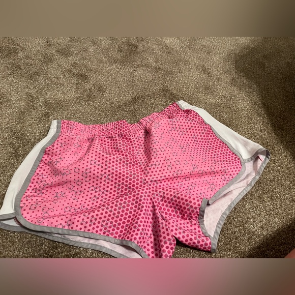 DanSkin Now pink athletic shorts size L 12/14 - Picture 2 of 4